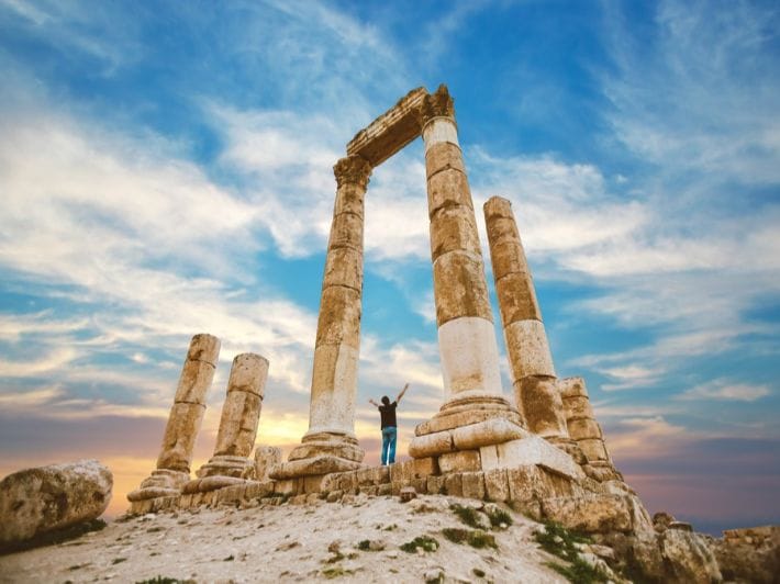 جبل القلعة الأردن