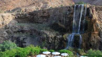 حمامات ماعين في الأردن جنة الاسترخاء والراحة
