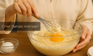 تحضير المكونات الرطبة