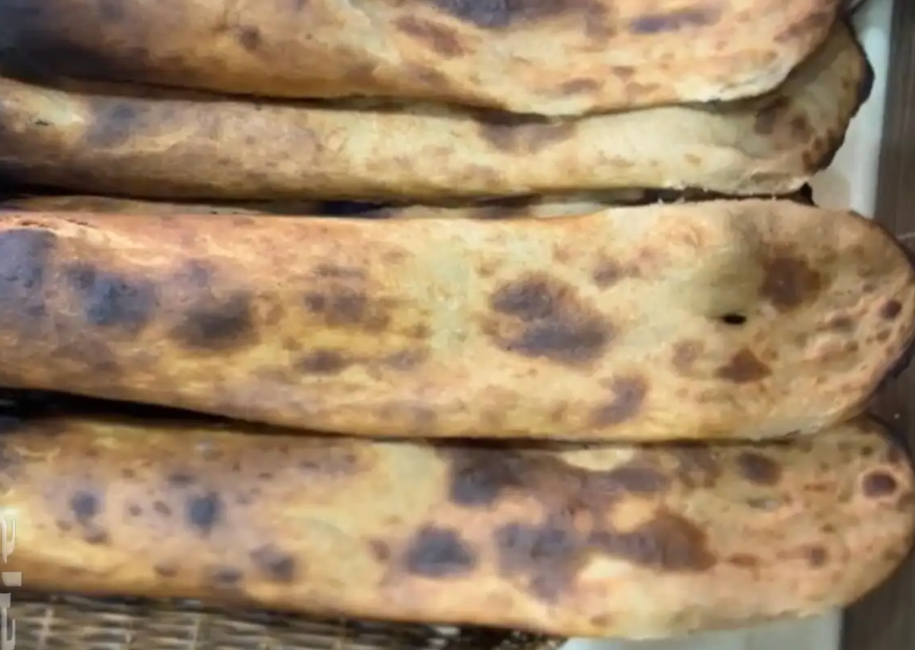 طريقة عمل خبز التنور بالغاز