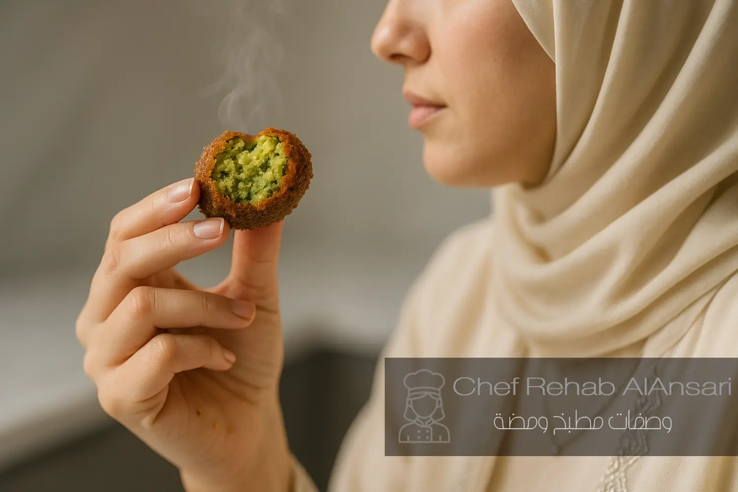 تناول الفلافل وصفة الفلافل المقلية (1)
