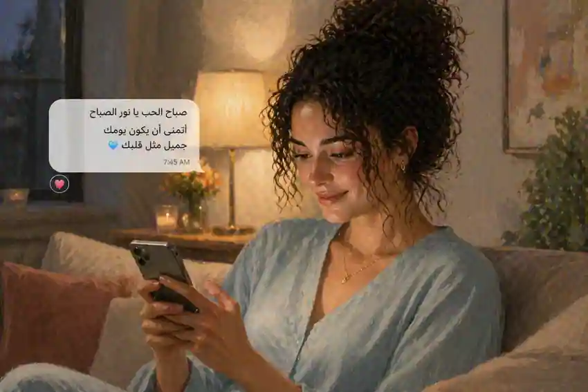 رسالة صباح الحب للأزواج