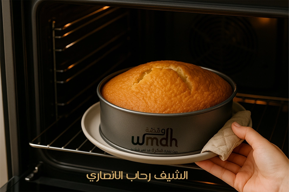 طريقة عمل كيك الفانيلا الهش 1