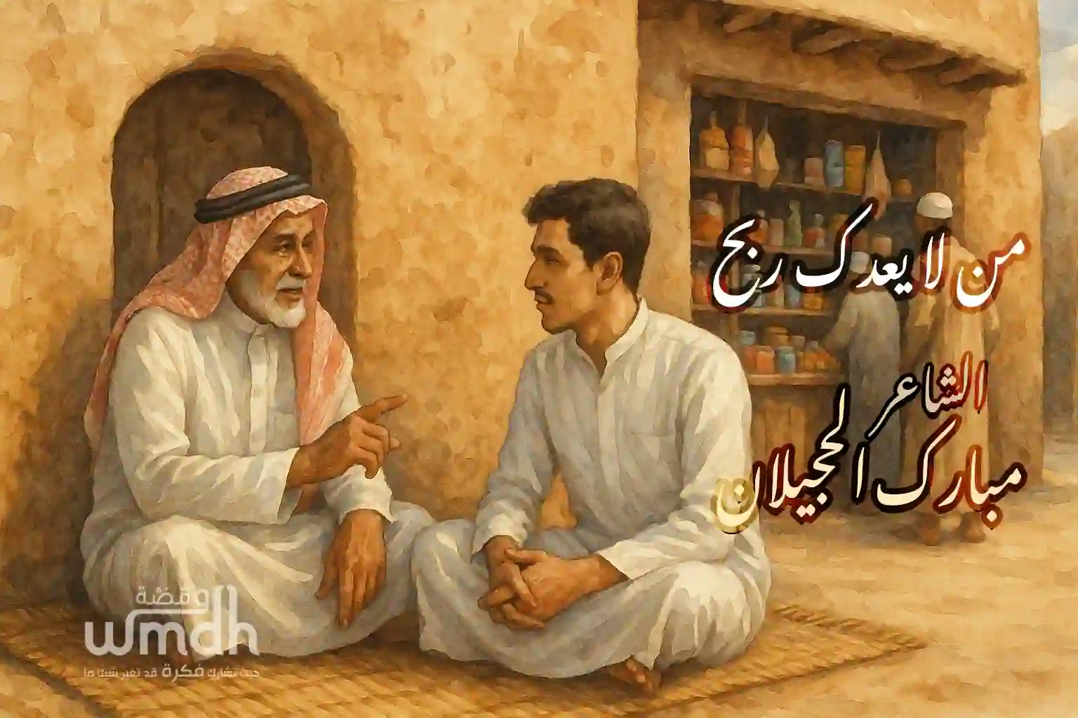 قصيدة من لا يعدك ربح عده خسارة