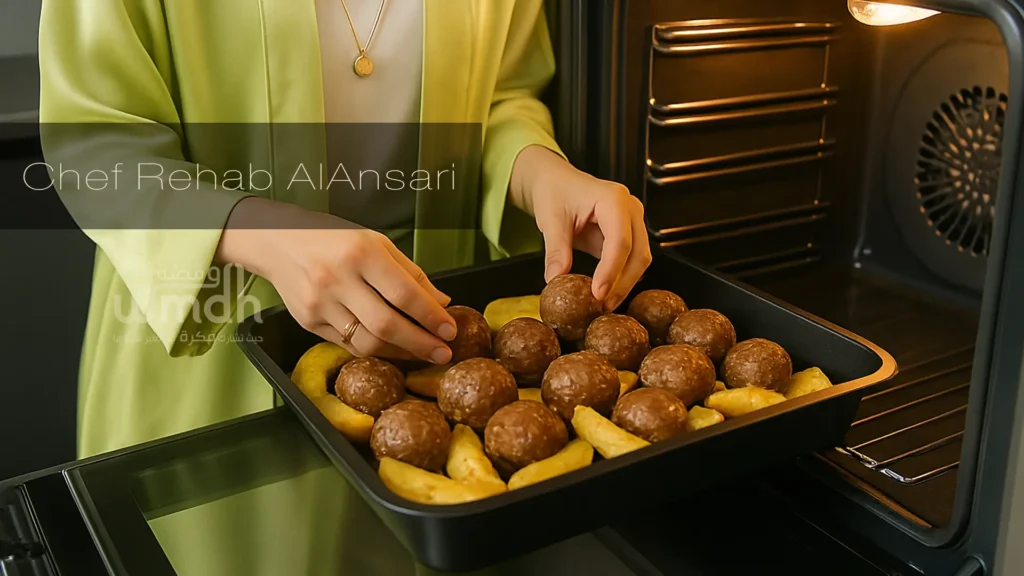 كفتة البطاطس باللحم في الفرن وصفة عشاء شهية وسهلة