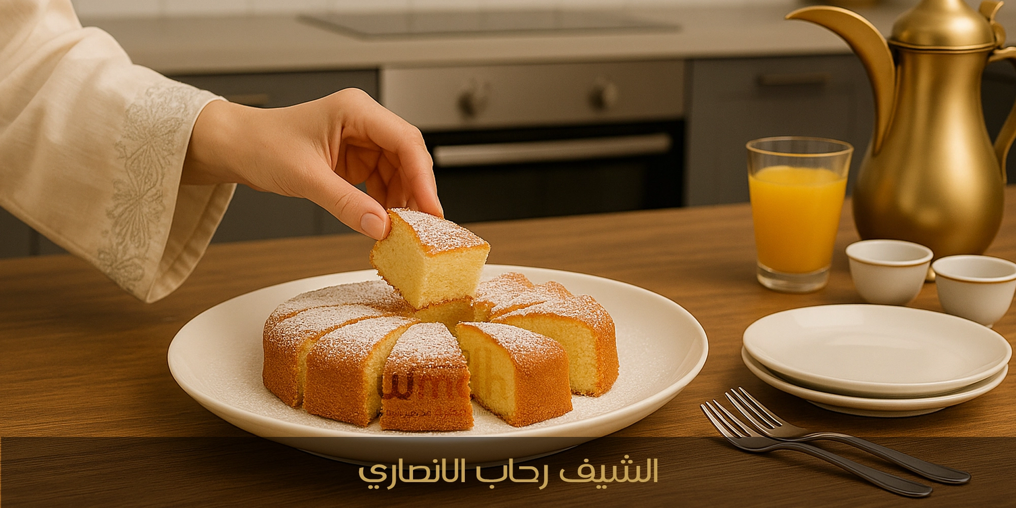 كيك الفانيلا الهش وصفة سهلة ولذيذة بنكهة كلاسيكية