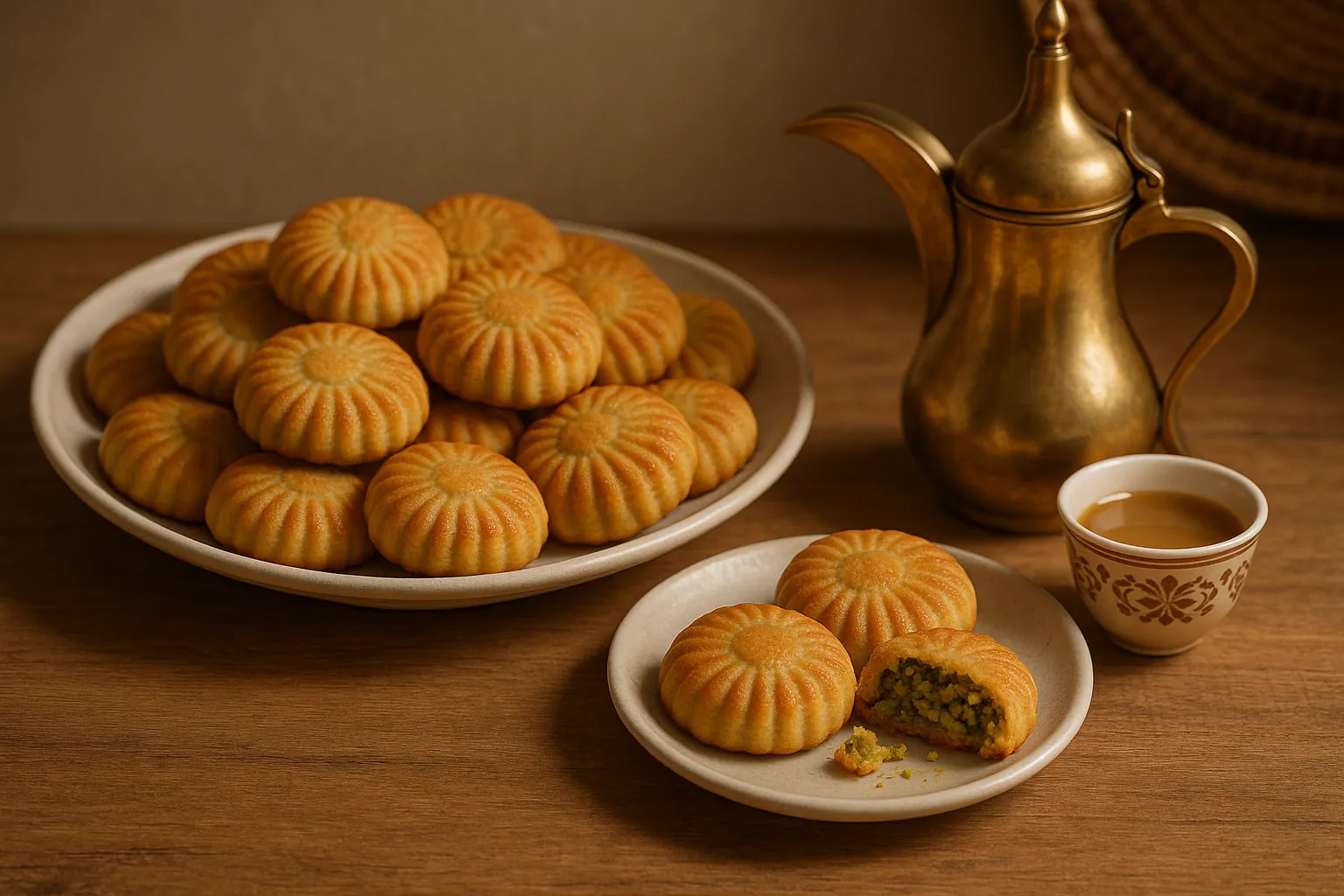 كليجا الفستق الوصفة الأصلية بطابع شرقي فاخر