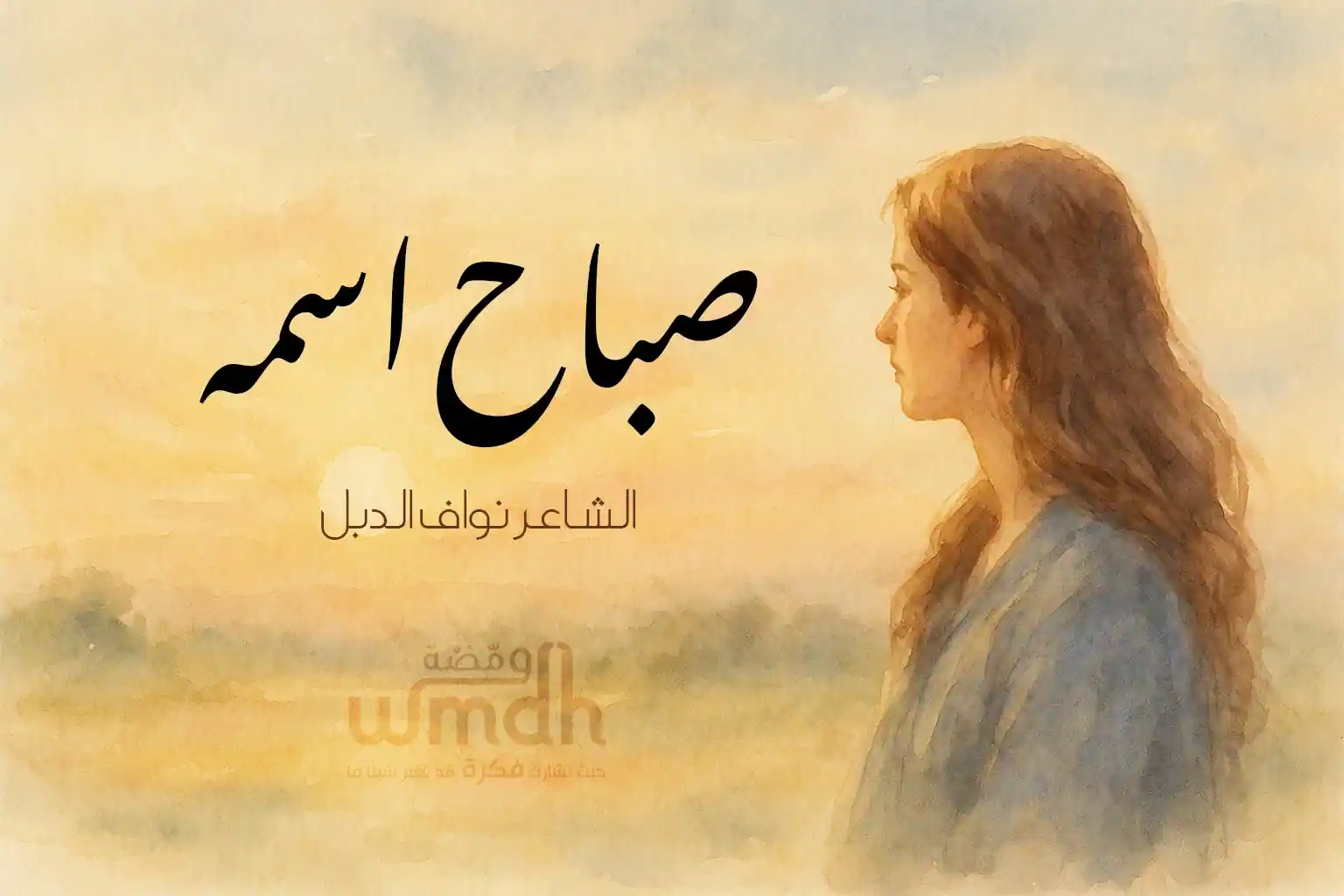صباح النور صباح اسمه الشاعر نواف الدبل