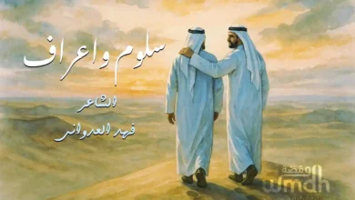 قصيدة سلوم واعراف الشاعر فهد العدواني