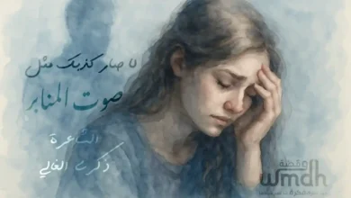 قصيدة صوت المنابر الشاعرة ذكرى الغالي