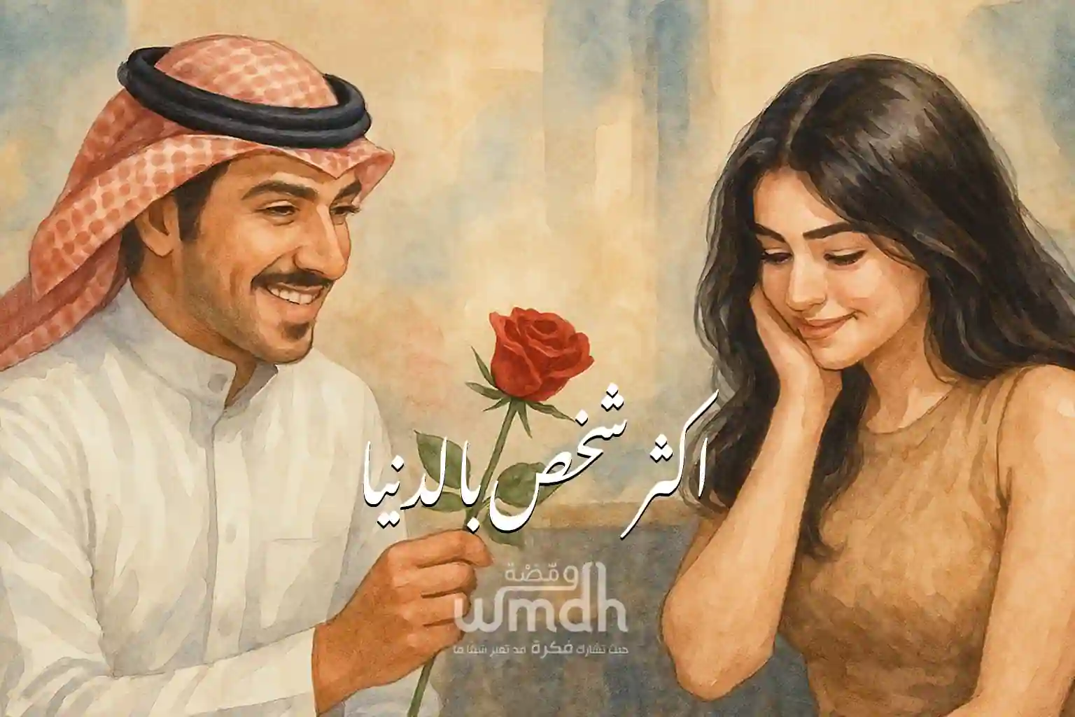 كلمات اكثر شخص بالدنيا راشد الماجد