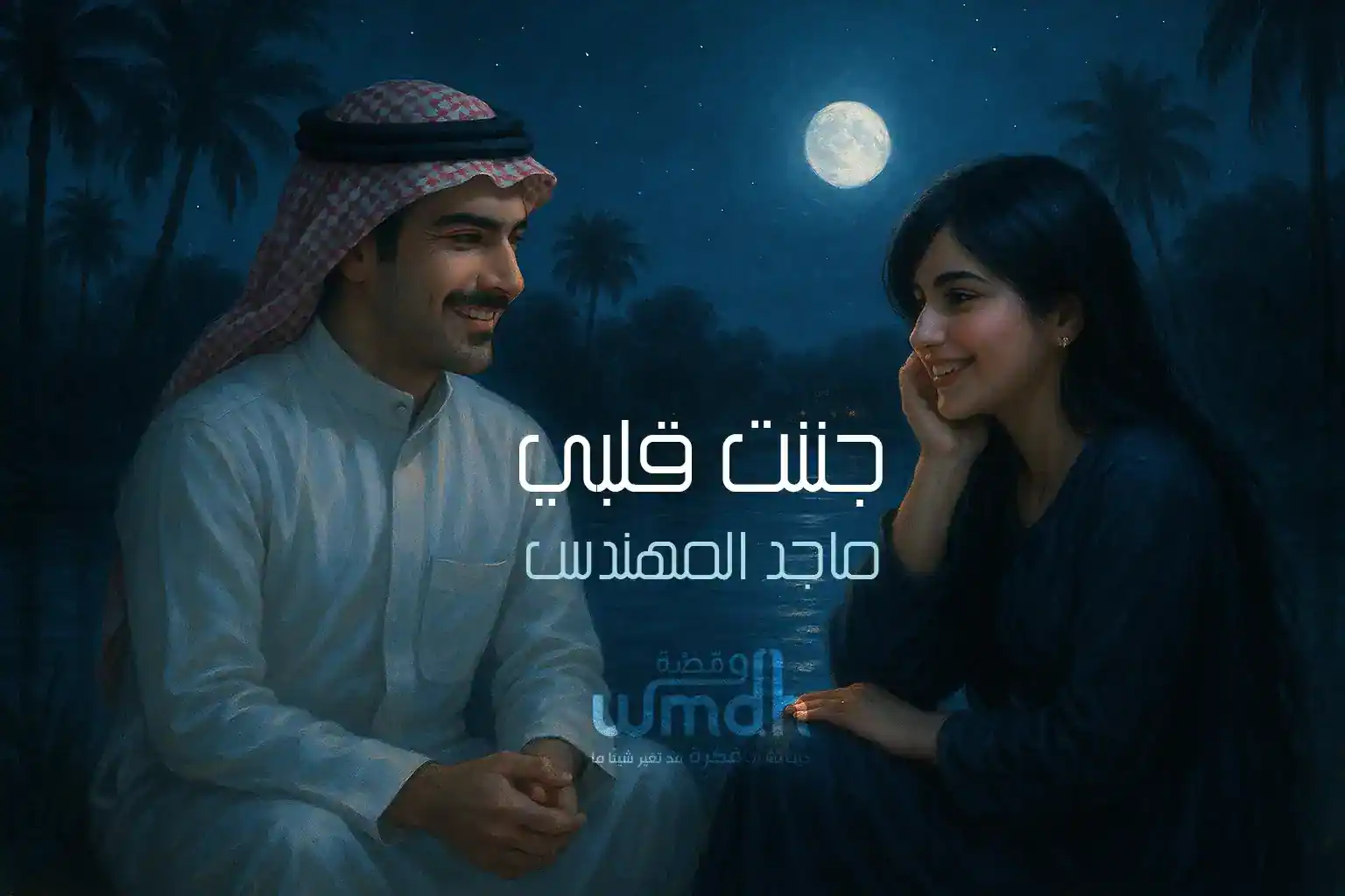 كلمات جننت قلبي ماجد المهندس