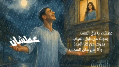 كلمات عطشان ماجد المهندس (1)