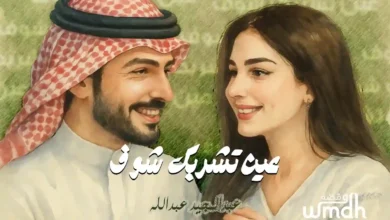 كلمات عين تشربك شوف عبدالمجيد عبدالله