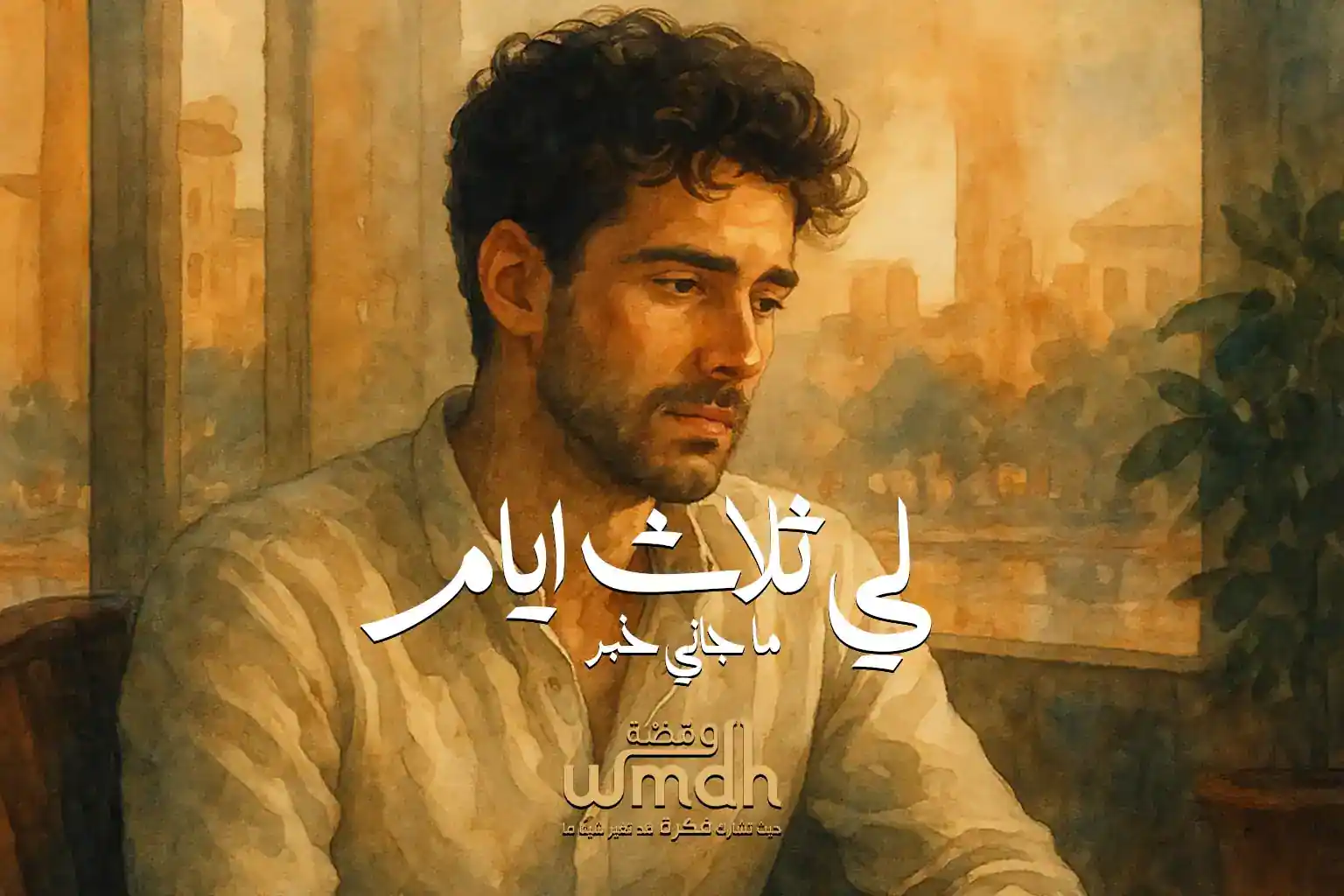 كلمات لي ثلاث ايام محمد عبده