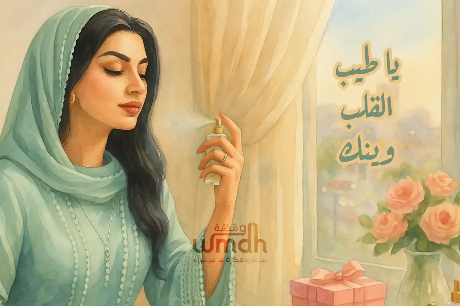 كلمات يا طيب القلب عبدالمجيد عبدالله