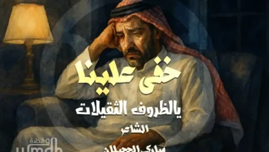 قصيدة خفي علينا يالظروف الثقيلات مبارك الحجيلان