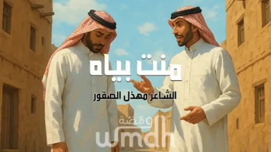 قصيدة منت بياه مهذل الصقور