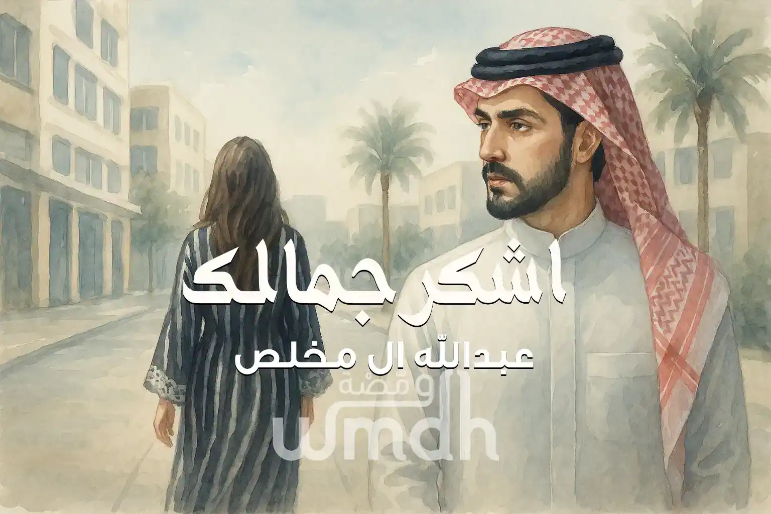 كلمات اشكر جمالك عبدالله ال مخلص
