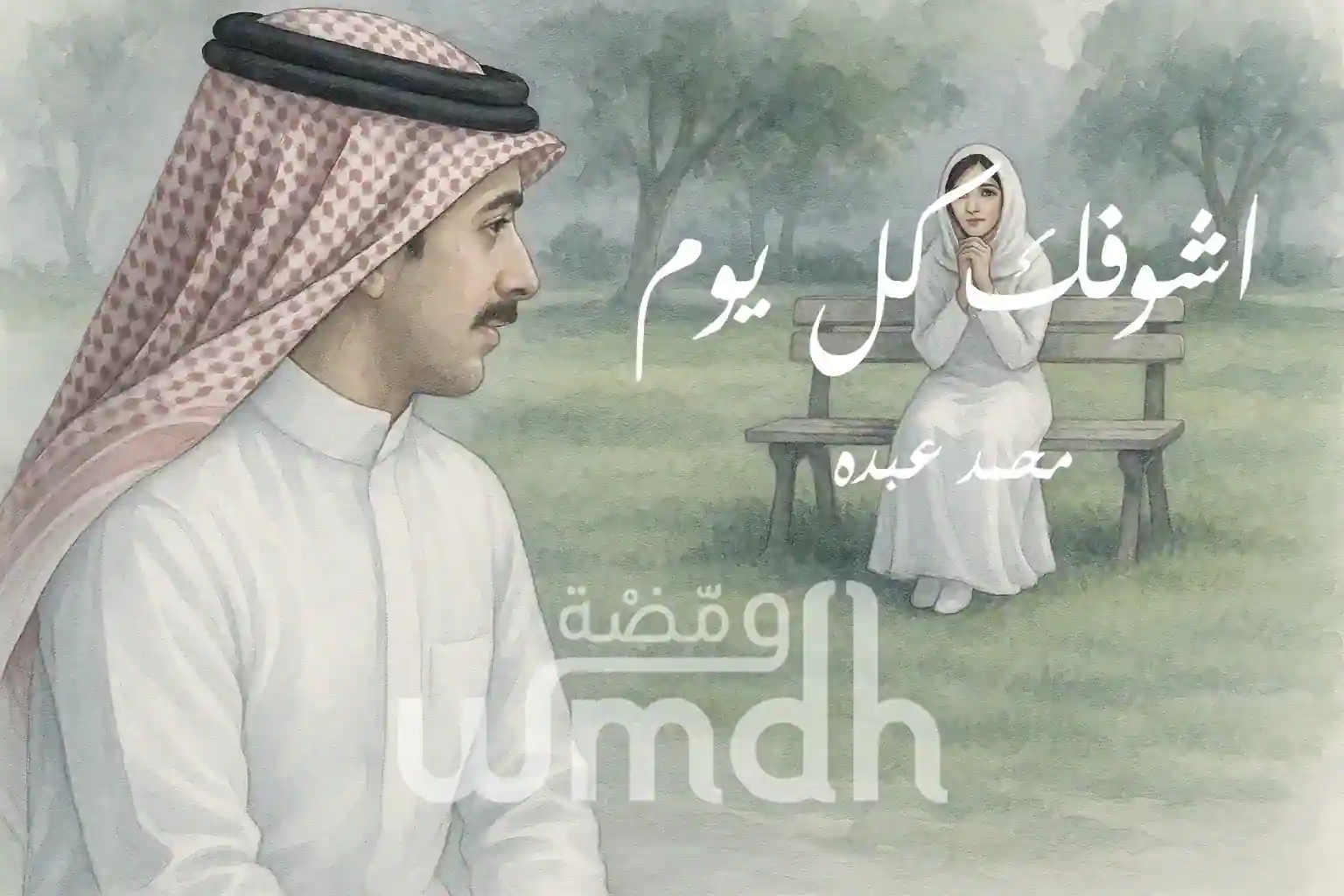 كلمات اشوفك كل يوم محمد عبده