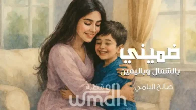 كلمات ضميني بالشمال وباليمين صالح اليامي