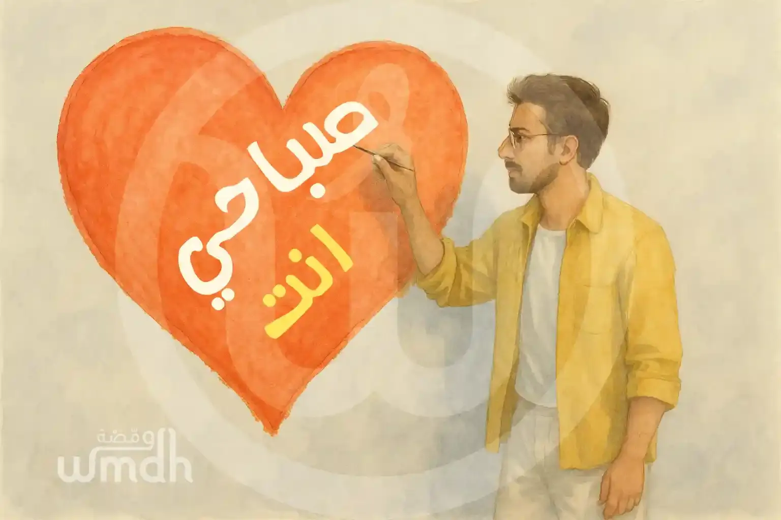 صباحي انت اجمل كلمات صباحية رومانسية