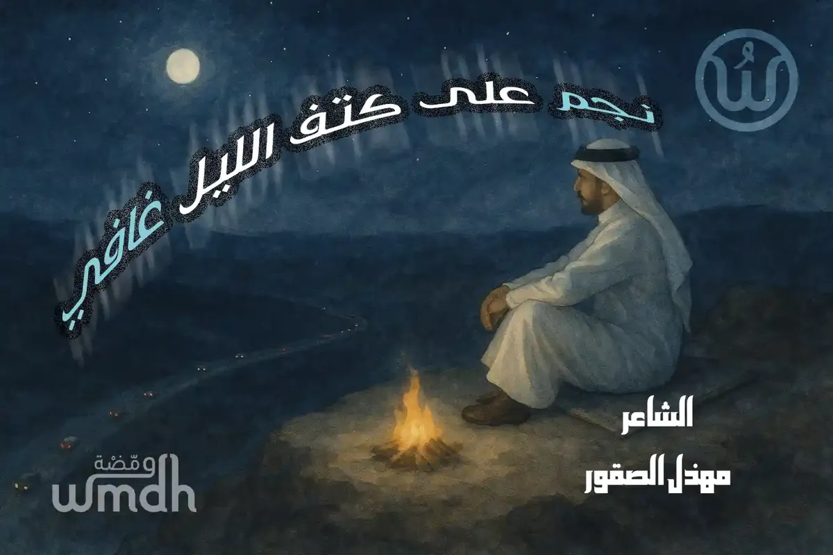 قصيدة نجم على كتف اخر الليل غافي مهذل الصقور