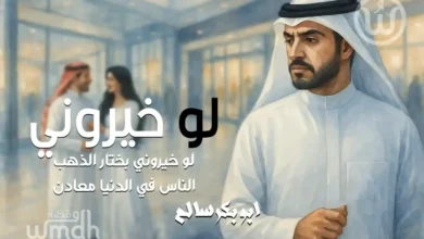 كلمات لو خيروني ابو بكر سالم