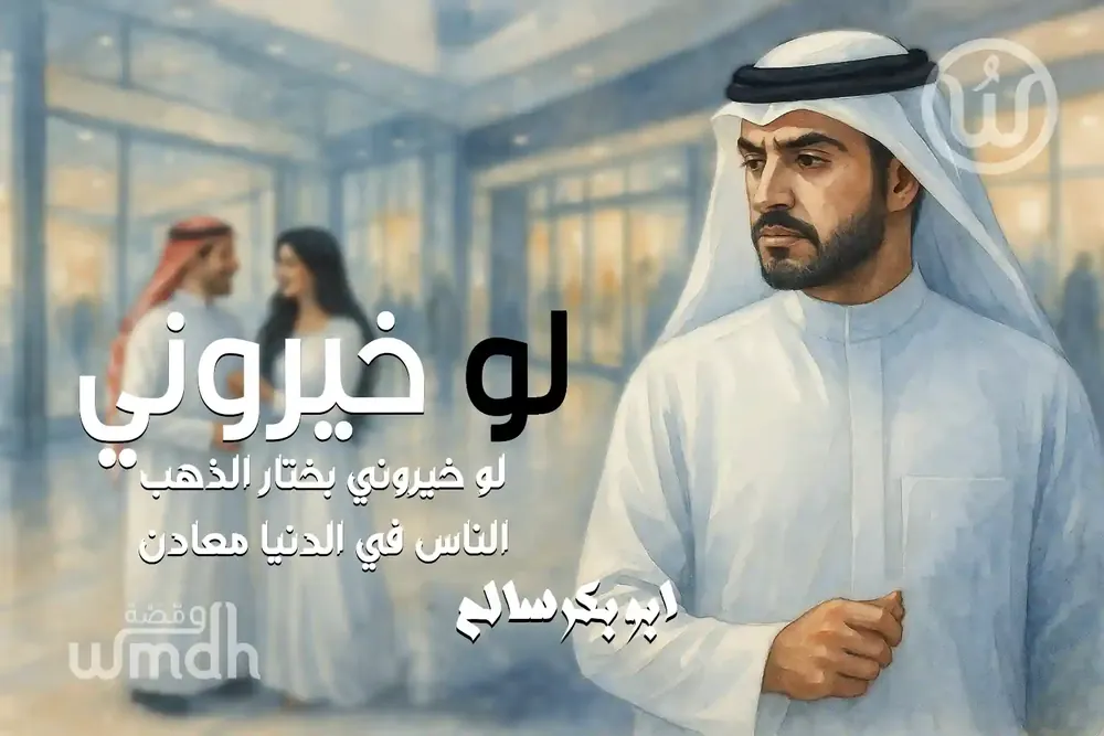 كلمات لو خيروني ابو بكر سالم